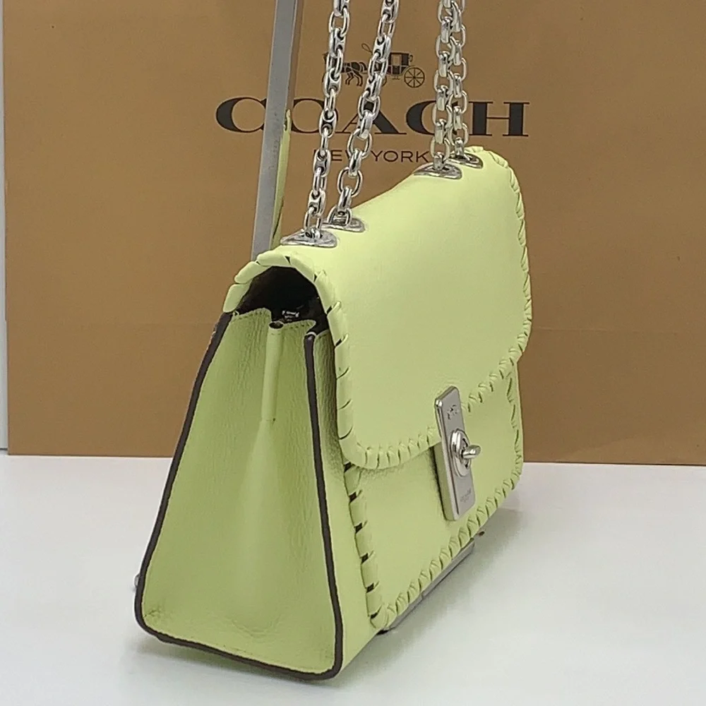 Coach Lane Shoulder Bag With Whipstitch
SV/Pale Lime - Picture 16 of 16